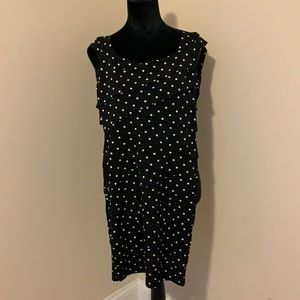 Black and white dress